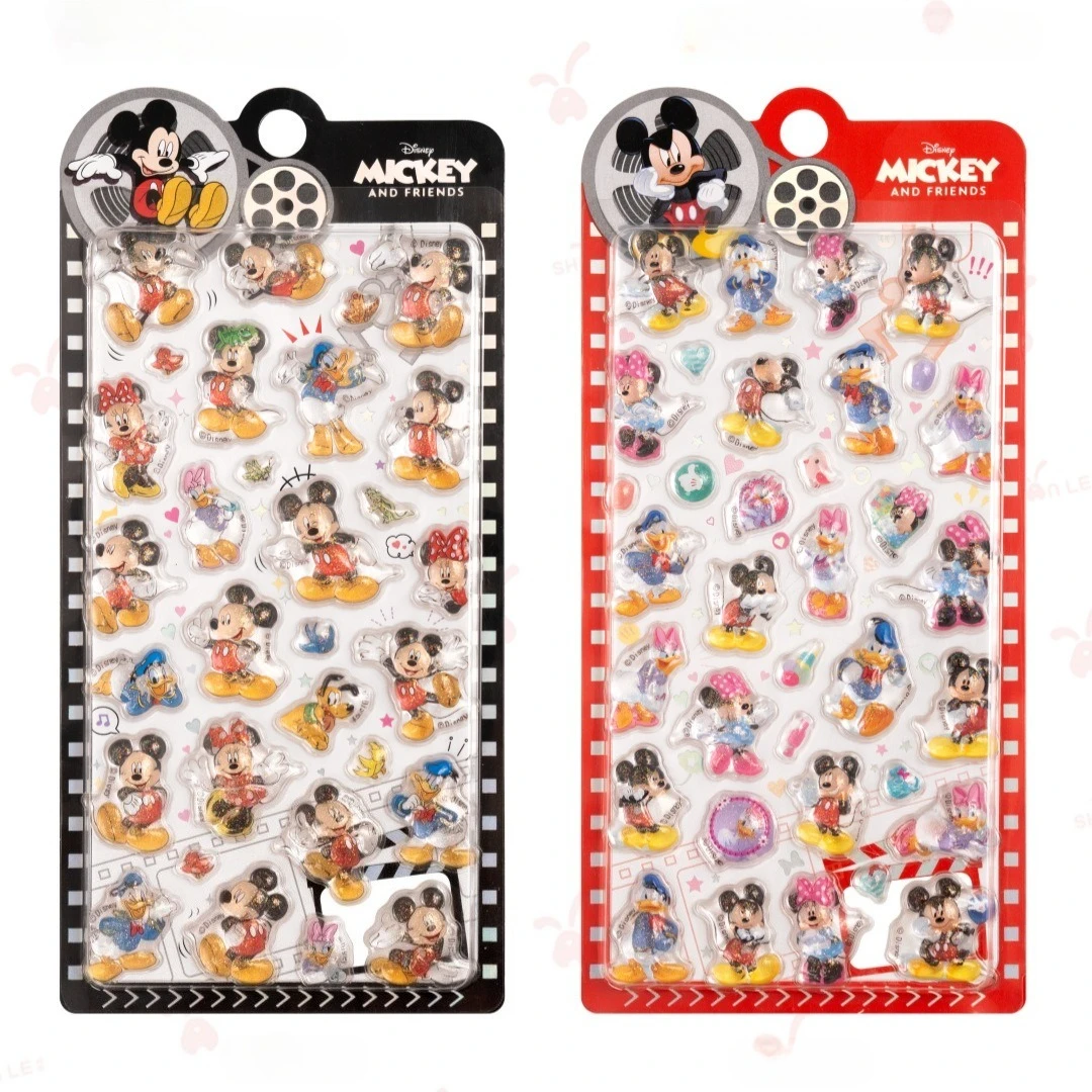 Laptop Accessories Case - 3D Relief Stickers Cute Cartoon Decals