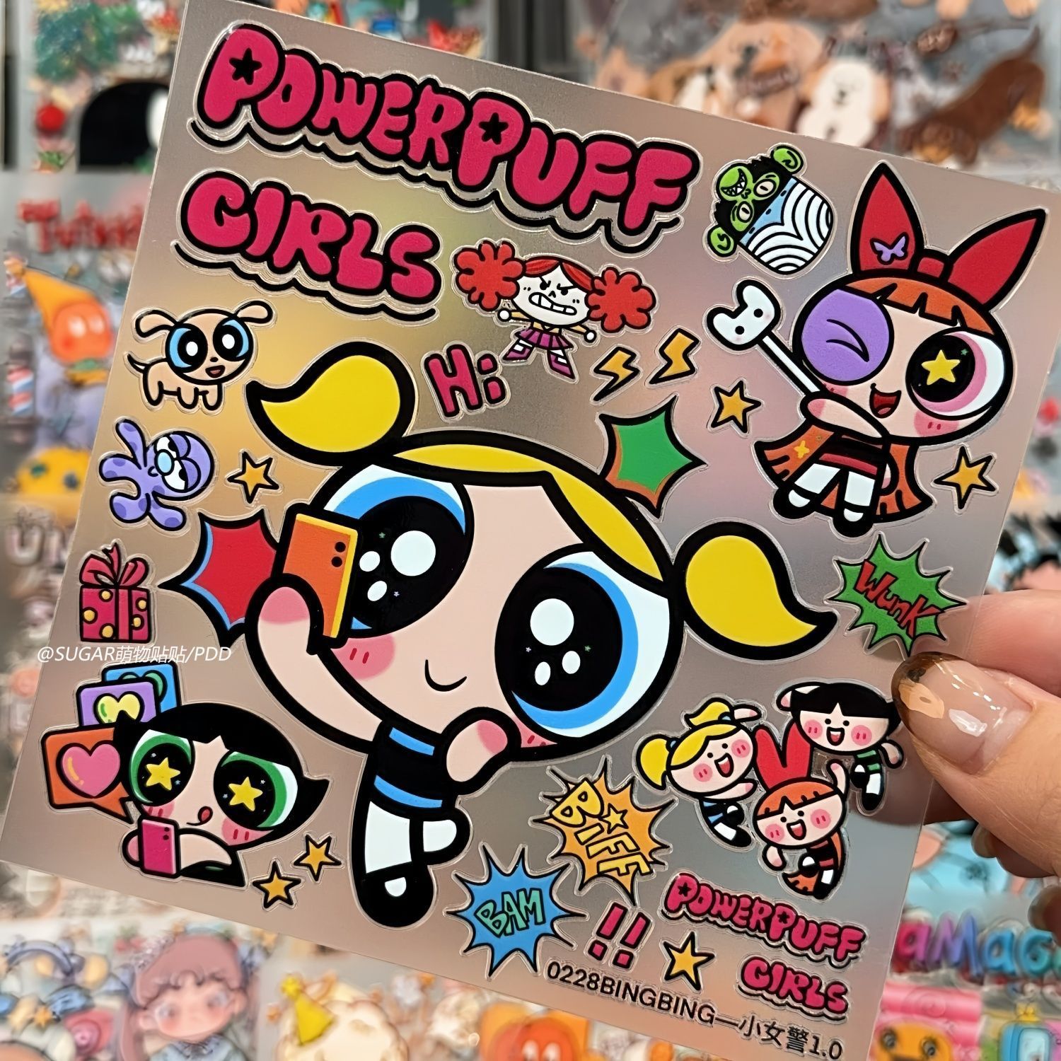 Kawaii Powerpuff Girl Characte - Laptop Accessories Case ulasan dan harga