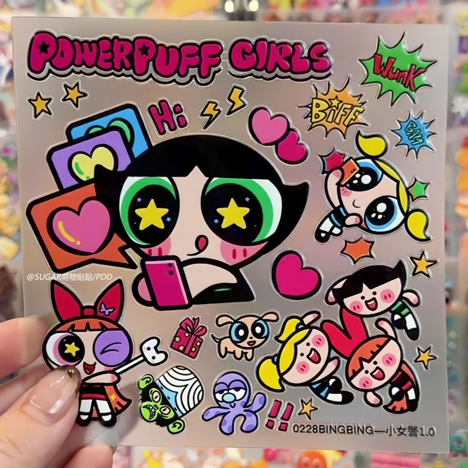 Kawaii Powerpuff Girl Characte - Laptop Accessories Case ulasan dan harga