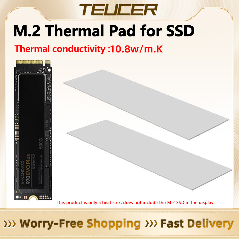 TEUCER M.2 Thermal Pad 10.8W/m - Laptop Accessories Cooling Pad ulasan dan harga