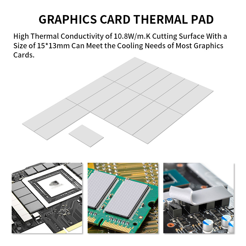 TEUCER M.2 Thermal Pad 10.8W/m - Laptop Accessories Cooling Pad ulasan dan harga
