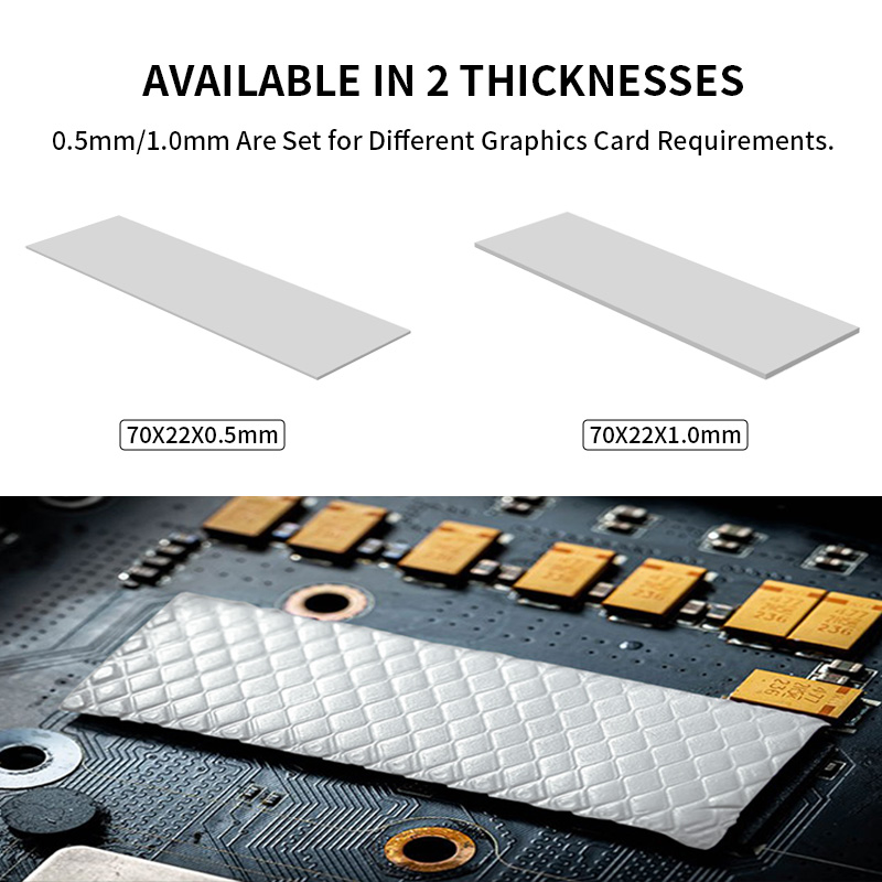 TEUCER M.2 Thermal Pad 10.8W/m - Laptop Accessories Cooling Pad ulasan dan harga